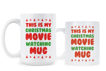 This Is My Christmas Movie Watching Mug Hallmark Christmas Coffee Mug