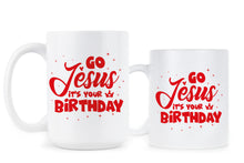 Go Jesus Its Your Birthday Mug Religious Christmas Mugs
