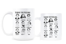 Today Im Feeling Nicolas Cage Mug Nicolas Cage Mood Coffee Cup Nick Cage Mug