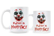 Joker Put on a Happy Face Mug Joker Coffee Mug Joker Joaquin