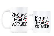 Kiss Me Im Vaccinated Mug Vaccine Coffee Mug Kiss Me I’m Vaccinated
