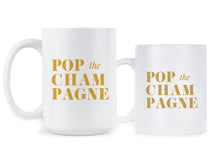 Pop the Champagne Mug New Years Coffee Mug