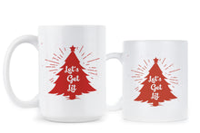 Let's Get Lit Cups Funny Christmas Coffee Mugs Lets Get Lit Mug