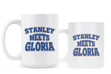 Stanley Meet Gloria Coffee Mug Blues Hockey Mug Gloria Meet Stanley Mug