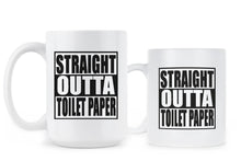 Straight Outta Toilet Paper Mug Toilet Paper Crisis Coffee Mug Funny Coronavirus Mug