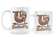 Slothwarts Funny Sloth Mug Slotherin Gryffinsnore Snoozlepuff Hanginclaw Cute Sloth Mug