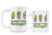 What the Fucculent Mug Succulent Coffee Mug