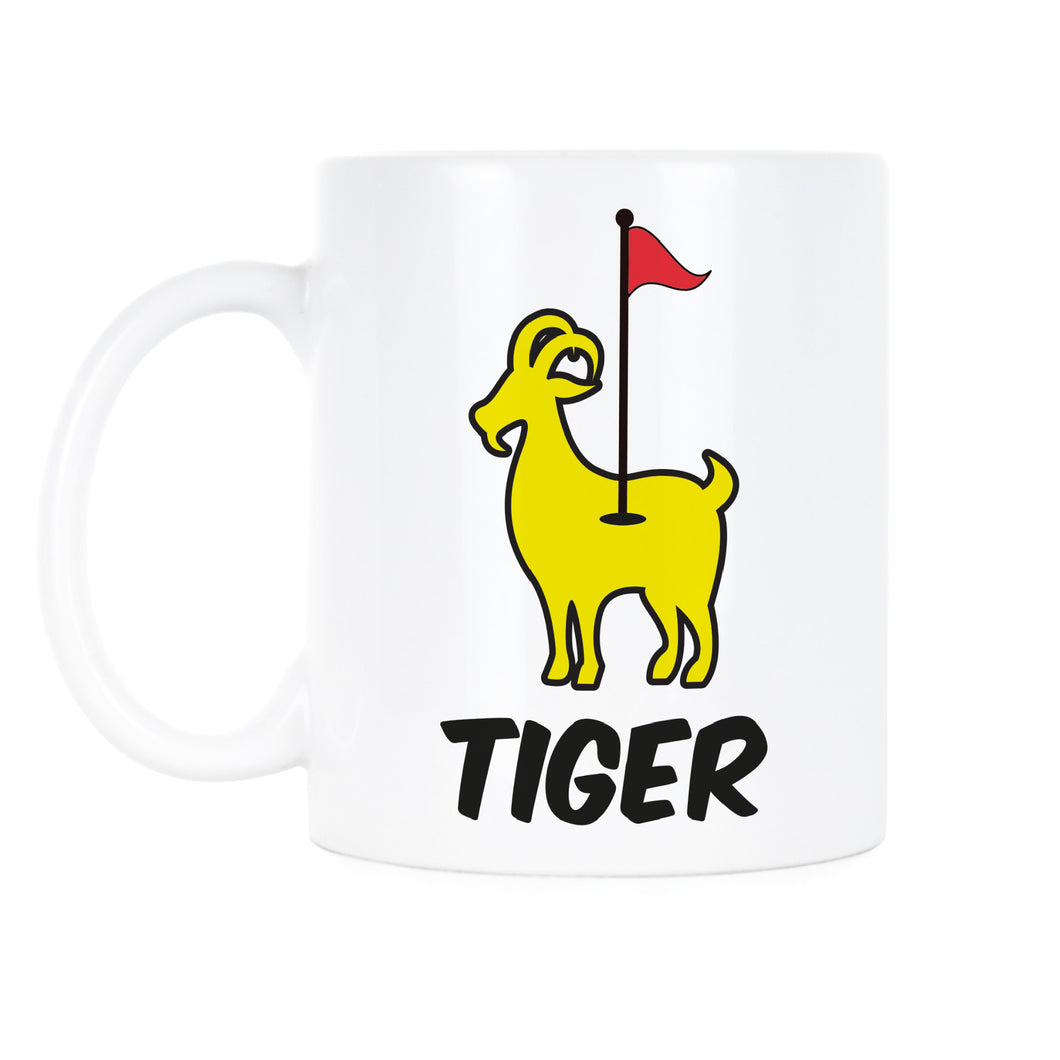 Tiger Goat Masters Mug Golf Coffee Mug Golf Lover Gifts