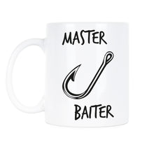 Master Baiter Mug Funny Fishing Mug