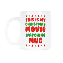 This Is My Christmas Movie Watching Mug Hallmark Christmas Coffee Mug