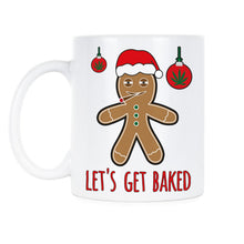 Lets Get Baked Mug Marijuana Christmas Gift Stoner Christmas Gifts