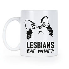 Lesbians Eat What Mug Funny Lesbian Coffee Mugs LGBTQ Cup
