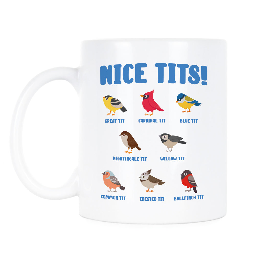 Tits Bird Coffee Mug Tit Birds Coffee Cup Funny