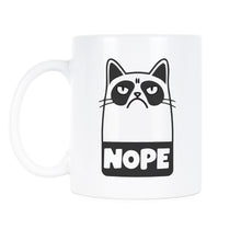 Grumpy Cat Mug Grumpy Cat Nope Coffee Mug