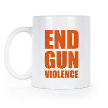 Gun Control Mug Gun Reform Now Policy and Change Coffee Cup Orange