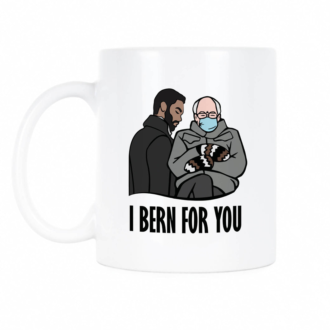 I Bern For You Mug Simon Basset Coffee Mug Duke of Hastings Bernie