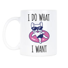 I Do What I Want French Bulldog Coffee Mug Funny French Bulldog Mugs