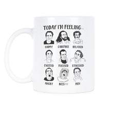 Today Im Feeling Nicolas Cage Mug Nicolas Cage Mood Coffee Cup Nick Cage Mug