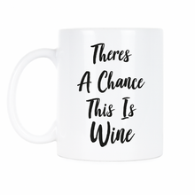 Theres A Chance This Is Wine Mug This Might Be Wine Mug Funny Wine Mug