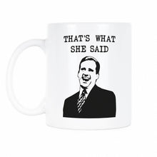 Thats What She Said Mug Michael Scott Coffee Mug That's What She Said Cup