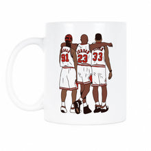 Jordan Pippen Rodman Jordan Mug Pippen Coffee Cup Rodman Mug Chicago Basketball