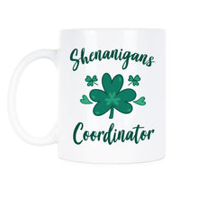 Shenanigans Coordinator Mug St Patricks Day Coffee Cup