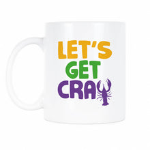 Let's Get Cray Crawfish Mug Lets Get Cray Mardi Gras Coffee Mug