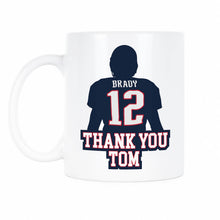 Thank You Tom Coffee Mug Brady The Goat Mug