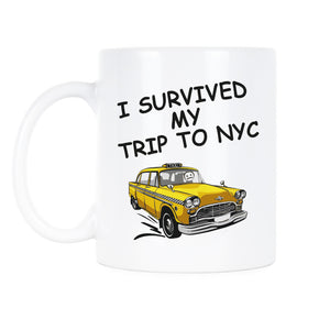 I Survived My Trip to NYC Mug Tom Holland I Survived My Trip to NYC Coffee Cup