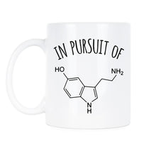 Cute Chemistry Mugs In Pursuit of Happiness Chemical Funny Chemistry Mug