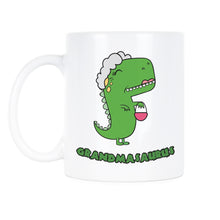 Grandma Dinosaur Mug Grandmasaurus Mug Funny Grandma Mug