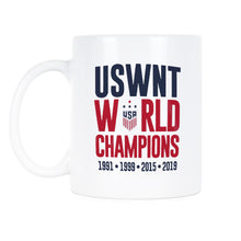 US Women’s National Team Mug United States Women Soccer Four Stars Mug