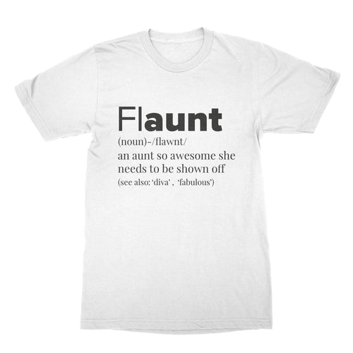 Aunt Shirt Flaunt Awesome Aunt Shirt Auntie Tshirt