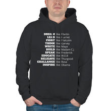 Dream Like Martin Hoodie Black History Hoodie Inspire Like Obama