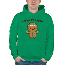 Marijuana Christmas Hoodie Lets Get Baked Hoodie
