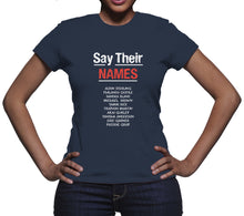 Say Their Names Black Lives Matter T-Shirt Civil Rights Shirts