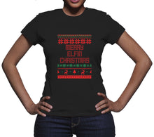 Merry Elfin Christmas Tshirt Shirt Christmas Pun Shirts