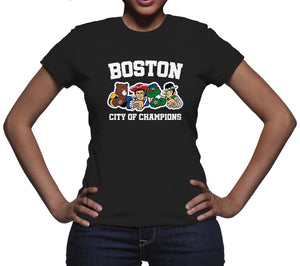 Boston Sports T Shirt City of Champions Boston Tshirt