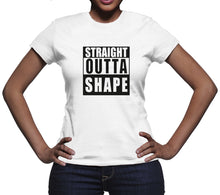 Straight Outta Shape Shirt Out of Shape T Shirt Funny Gym Shirts With Sayings