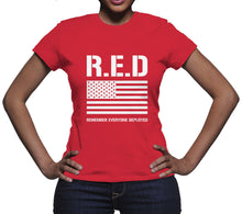 Red Shirt Friday T-Shirts Support Remember Everyone Deployed Shirt