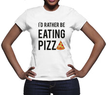 Id Rather Be Eating Shirt Shirt Funny Pizza Shirt Id Rather Be Eating Pizza