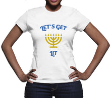 Funny Hanukkah Holiday Shirts Lets Get Lit Hanukkah Shirt Chanukah Shirt