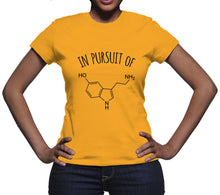 Funny Chemistry T-Shirts In Pursuit of Happiness Chemical Shirt