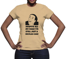 Nic Cage Shirt  Despite All My Rage Nicolas Cage Shirt