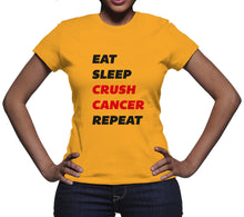Eat Sleep Crush Cancer Repeat Shirt Fck Cancer Shirt