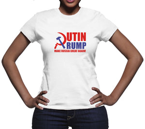 Make Russia Great Again T Shirt Trump Putin Tshirt