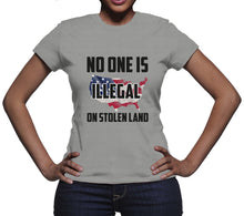 No One Is Illegal On Stolen Land Shirt Families Belong Together Shirt