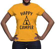 Happy Camper Tshirt Cute Camping Shirts