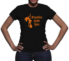 Practice Safe Hex Shirt Funny Witch Shirt Adult Halloween Shirts