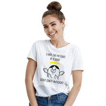 Patience of a Saint Shirt Cunty McFuckoff T-Shirt Funny Sassy Tee